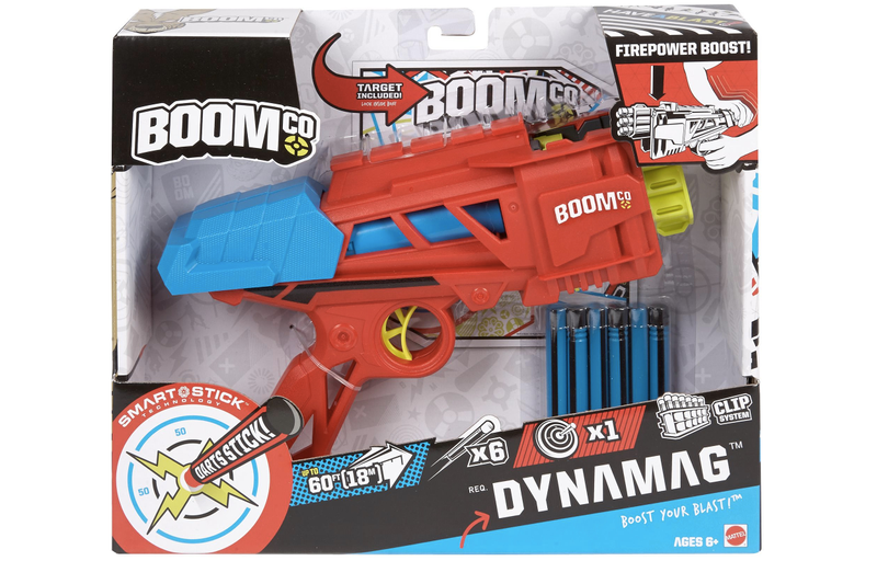 Illustration for article titled Dart-Filled Clips Keep BOOMco's Dynamag Blasting Shot After Shot